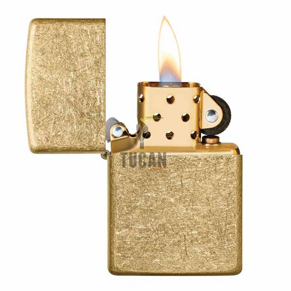 Zippo 49477 Classic Tumbled Brass