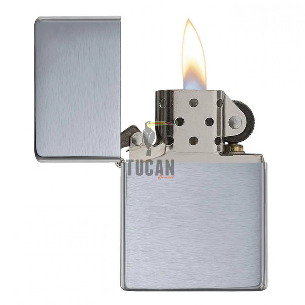 Zippo 230.25 Brushed Chrome Vintage