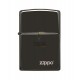 Zippo 24756ZL Classic High Polish Black Zippo Logo