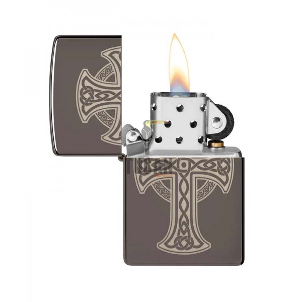 Zippo 48614 Celtic Cross Design