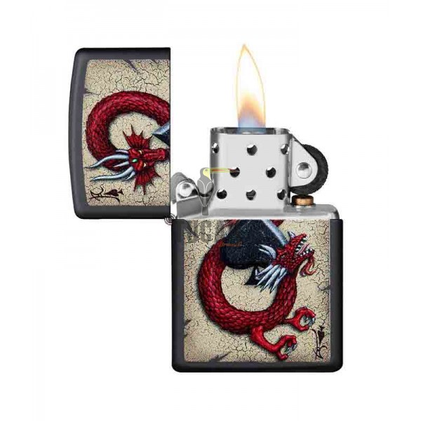 Zippo 29840 Dragon Ace Design