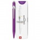 Στυλό Ballpoint Caran D'Ache Βιολετί 849.605