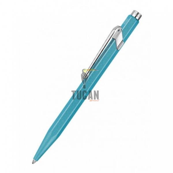 Στυλό Ballpoint Caran D'Ache Τυρκουάζ 849.681
