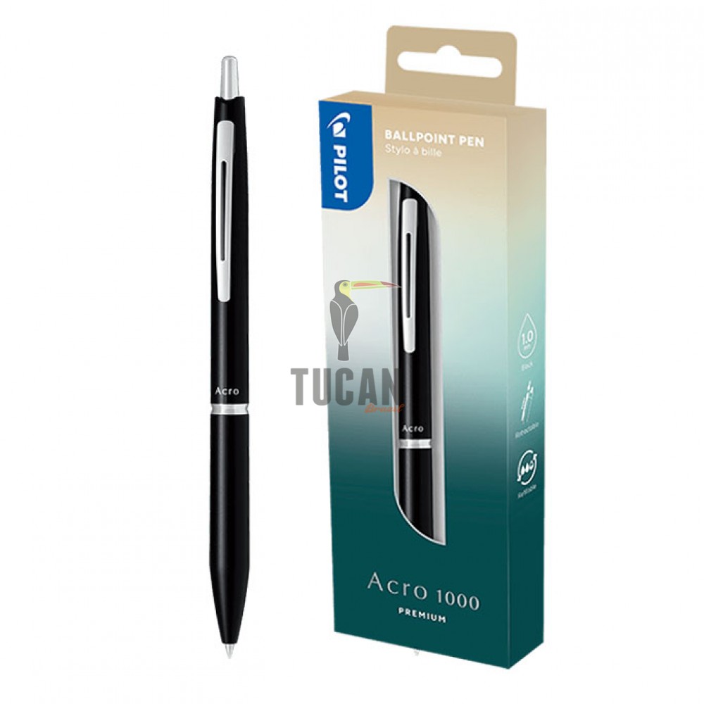 Στυλό PILOT BALLPOINT ACRO 1000 Μαύρο