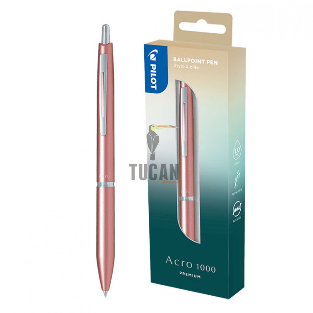 Στυλό PILOT BALLPOINT ACRO 1000 Ροζ Κοραλλί