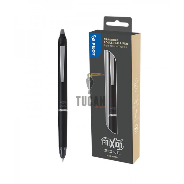 ΣΤΥΛΟ PILOT CLICKER 0.7mm FRIXION BALL ZONE ΜΑΥΡΟ