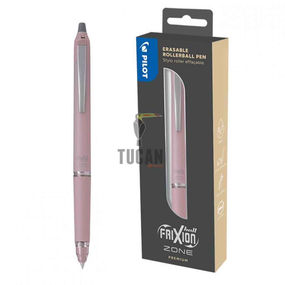 ΣΤΥΛΟ PILOT CLICKER 0.7mm FRIXION BALL ZONE ΡΟΖ