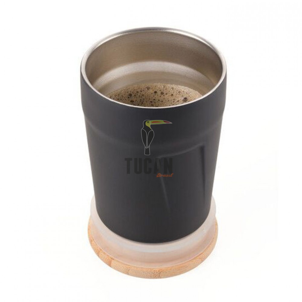 Θερμός Troika "Bamboo Espresso Doppio" CUP85BK