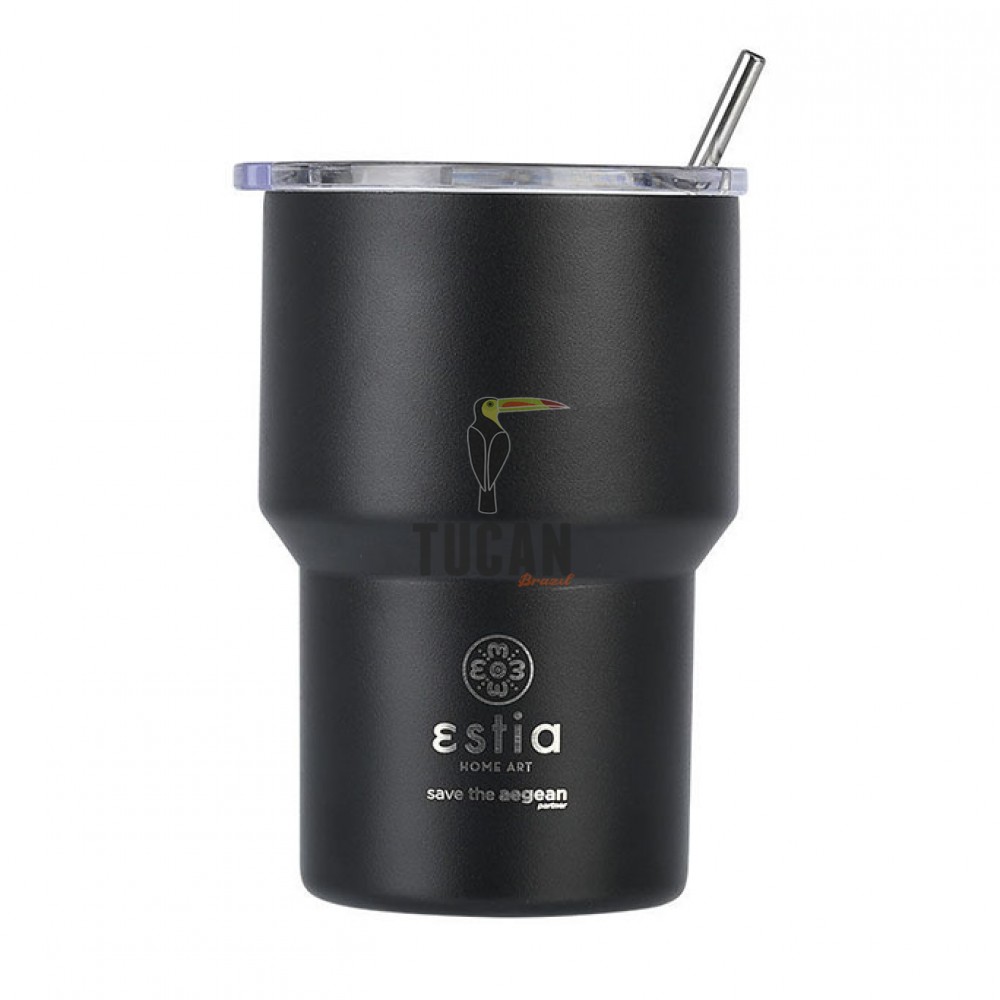 Θερμός ESTIA Mug Lite 400ml 01-18443 Midnight Black