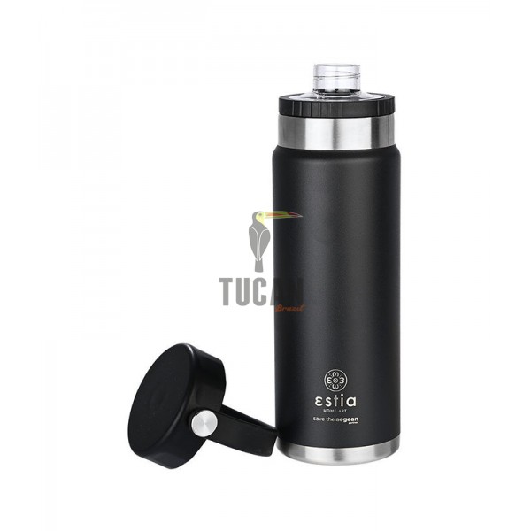 Θερμός ESTIA Travel Chug 750ml 01-17903 Midnight Black