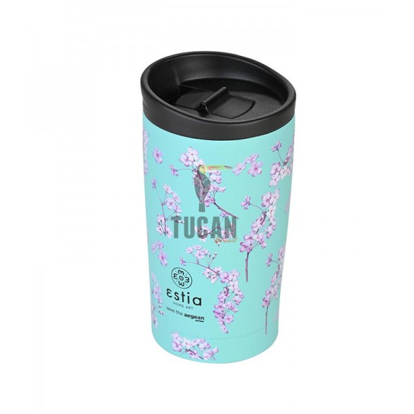 Θερμός ESTIA Travel Mug 350ml 01-20446 Blossom Green