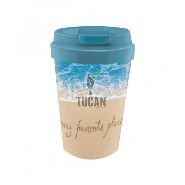 Οικολογική Κούπα Bioloco Plant Easy Cup Favourite Place 350 ml BPE112