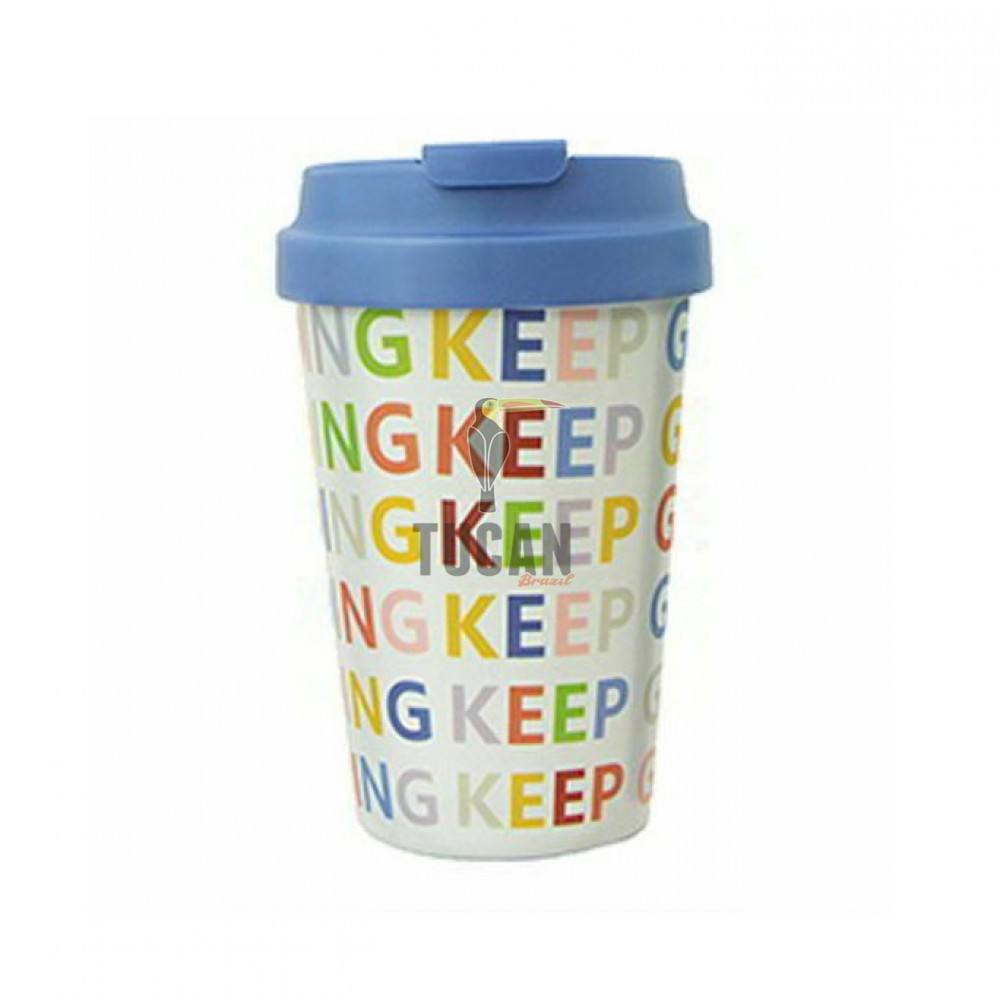 Οικολογική Κούπα Bioloco Plant Easy Cup Keep Going 350 ml BPE113