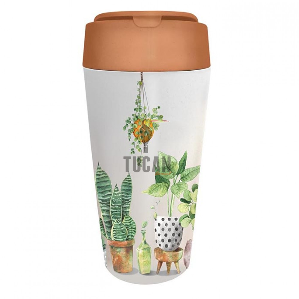 Οικολογική Κούπα Bioloco Plant Deluxe Plant Friends 420ml BPD123