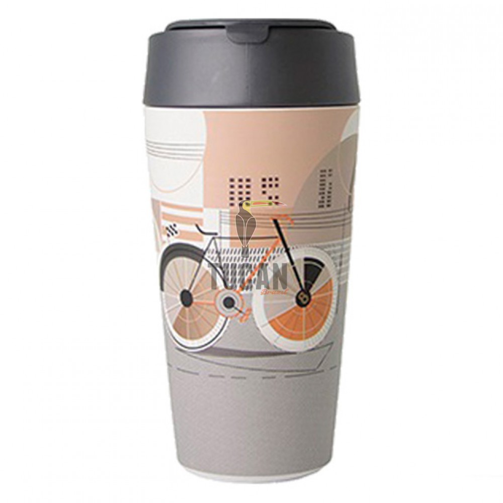 Οικολογική Κούπα Bioloco Plant Deluxe Fiets 420ml BPD127