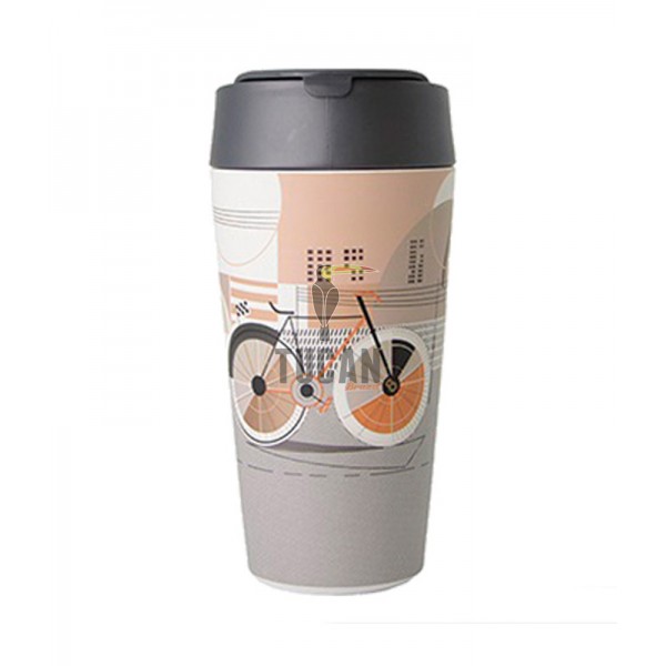 Οικολογική Κούπα Bioloco Plant Deluxe Fiets 420ml BPD127