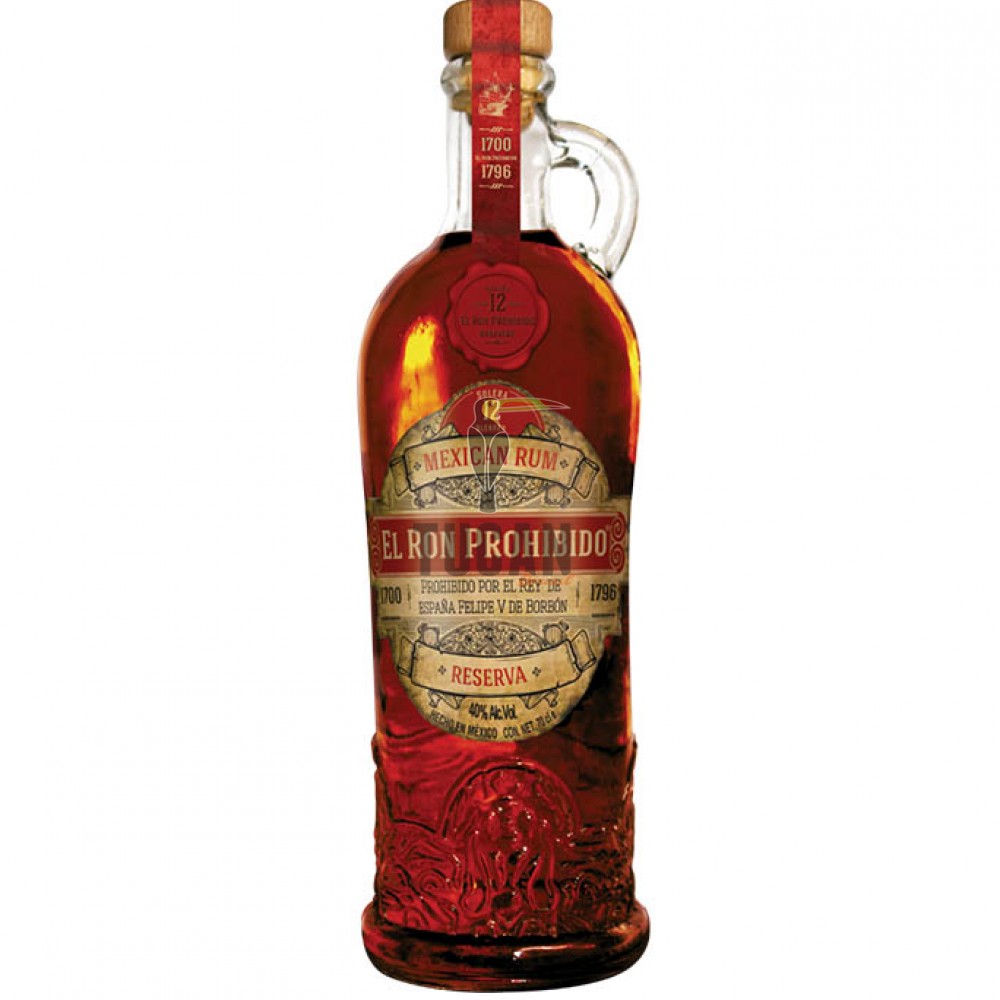 El Ron Prohibido Reserva Rum 12 Years Solera