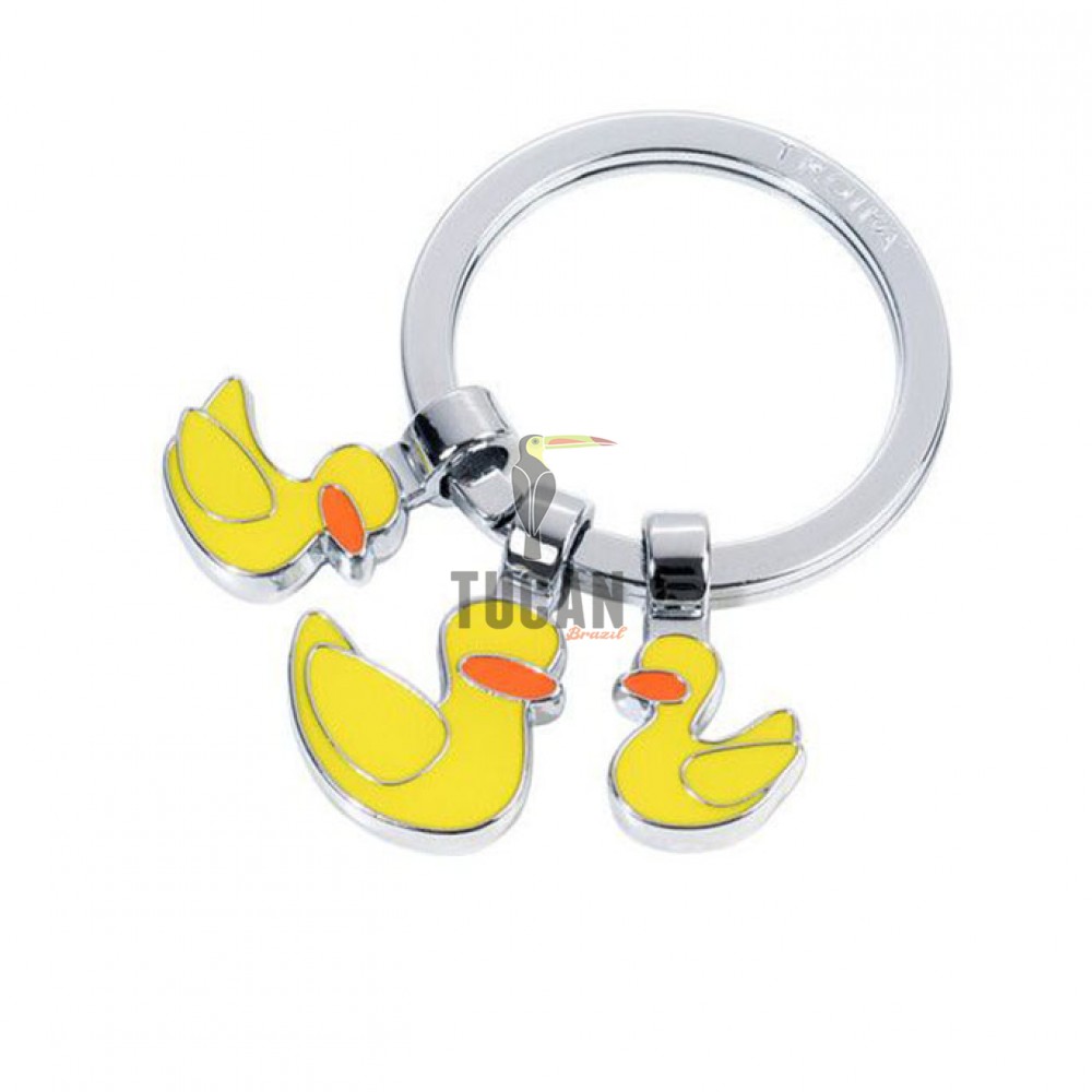 Μπρελόκ TROIKA KR24-03/CH "YELLOW DUCK"