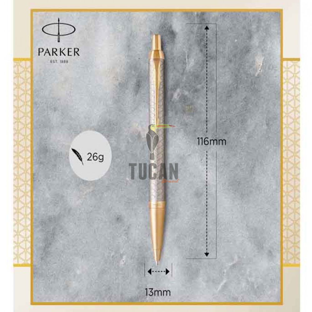 PARKER Ι.Μ. PRM WARM GREY GT BPen