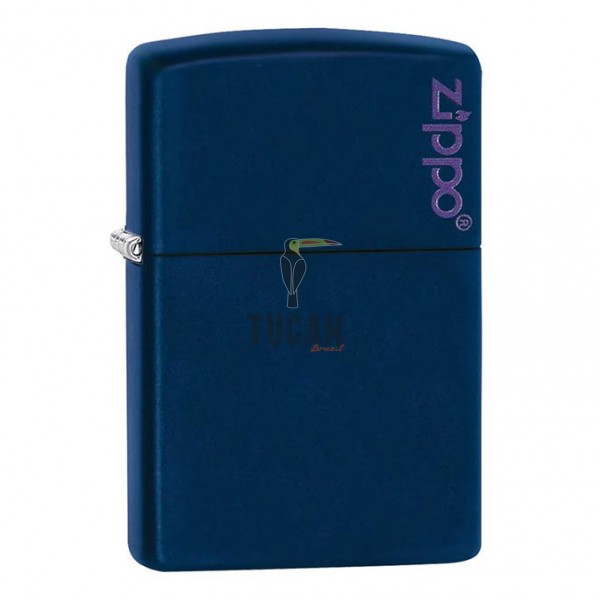 Zippo Classic Navy Matte Zippo Logo 239ZL