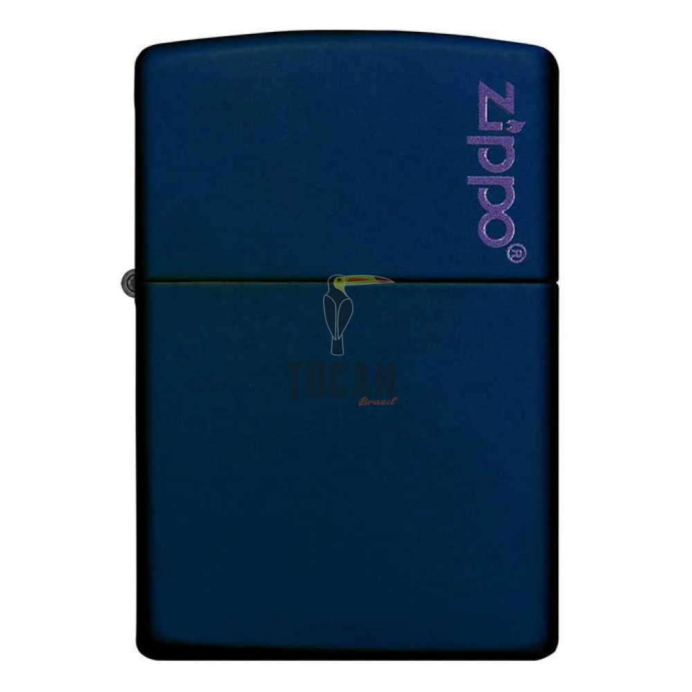 Zippo Classic Navy Matte Zippo Logo 239ZL