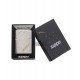 Zippo Script Brushed Chrome 28642