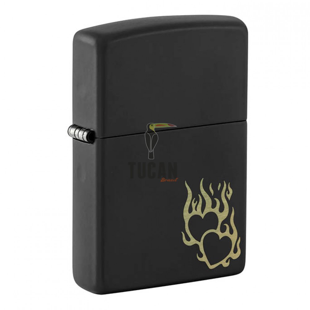 Zippo Fire Heart Design 46004