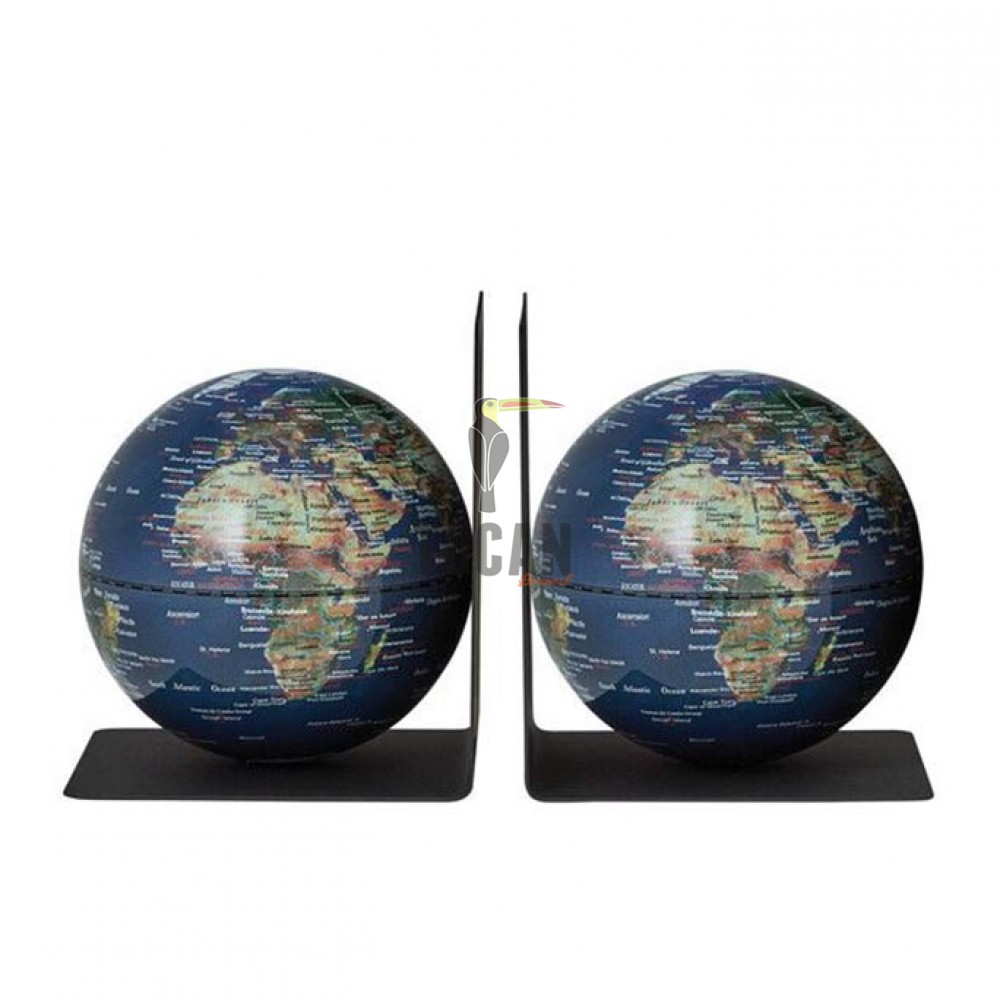 Σετ Βιβλιοστάστες Troika BookGlobe G1303-P2P2