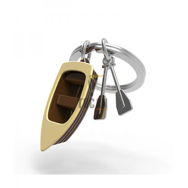 Μπρελόκ Metalmorphose – ROWING BOAT BROWN/GOLD MTM062-01