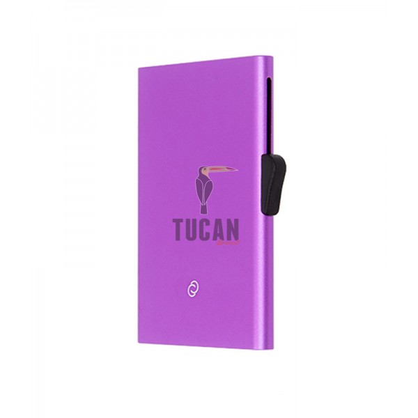 C SECURE Kαρτοθήκη αλουμινίου PURPLE CH001