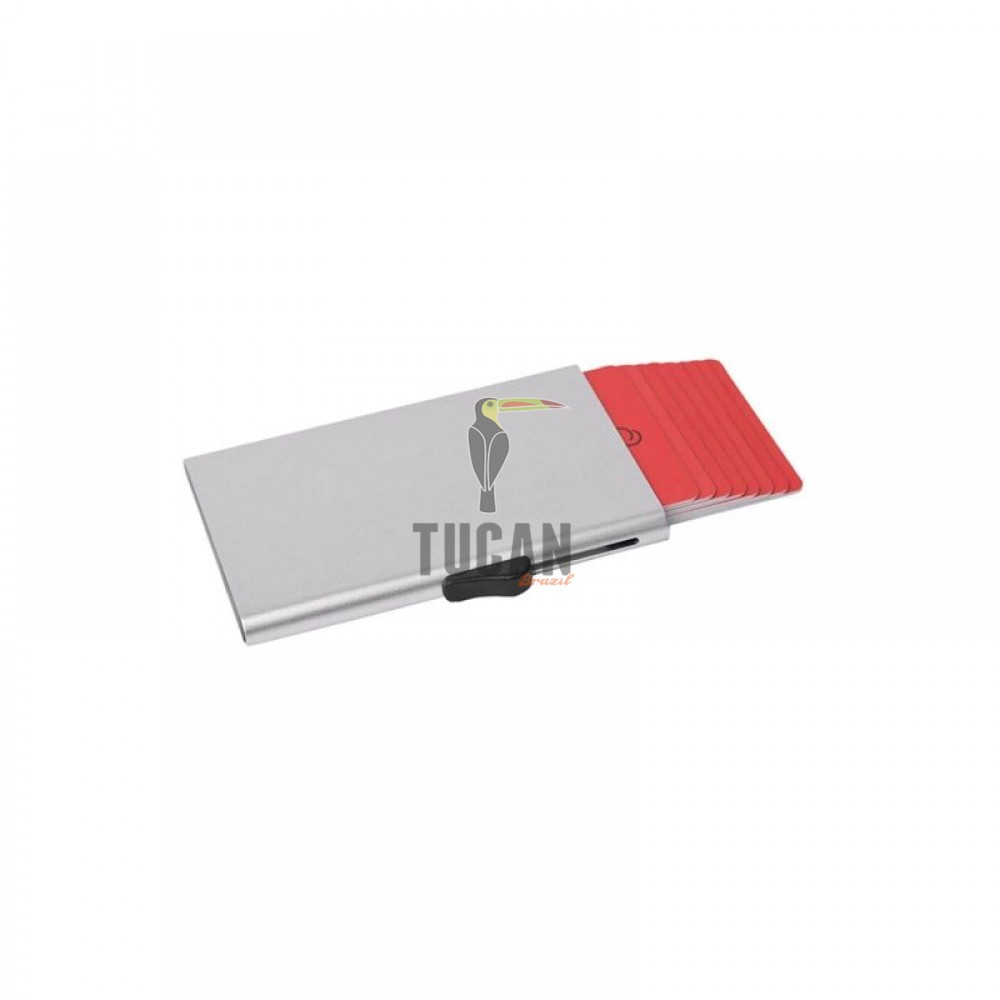 C SECURE Kαρτοθήκη αλουμινίου SILVER CH11946