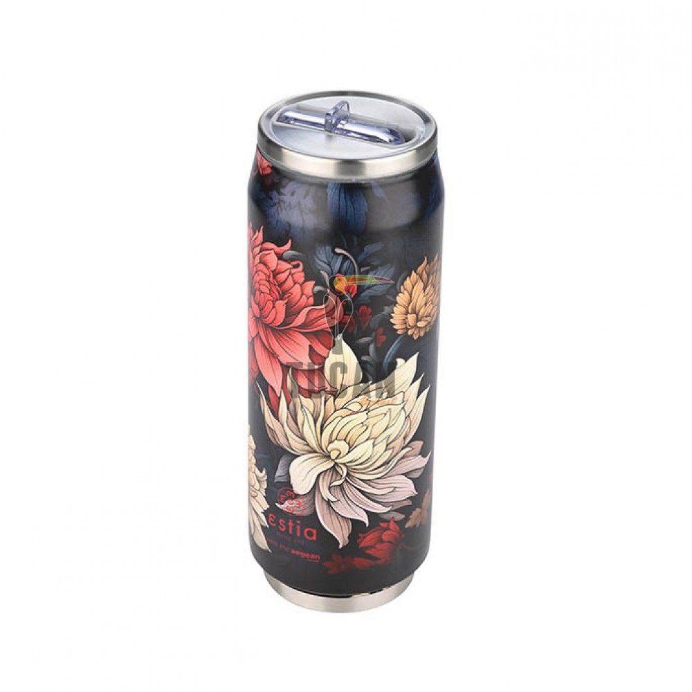 Θερμός ESTIA Travel cup 500ml 01-22686 MIDNIGHT BLOSSOM