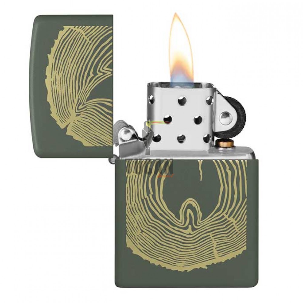 Zippo Wood Ring Design 48959