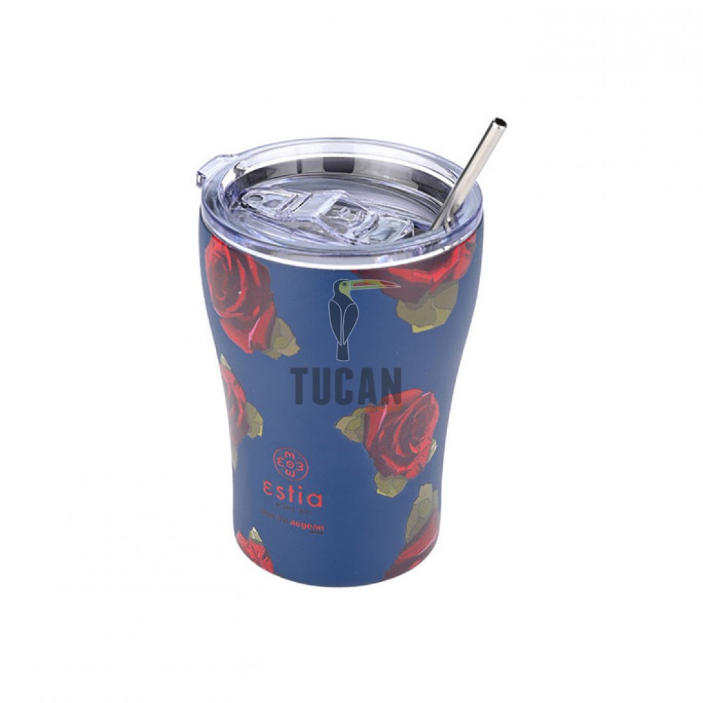 Θερμός ESTIA coffee mug 350ml 01- 22969 ELECTRIC ROSES