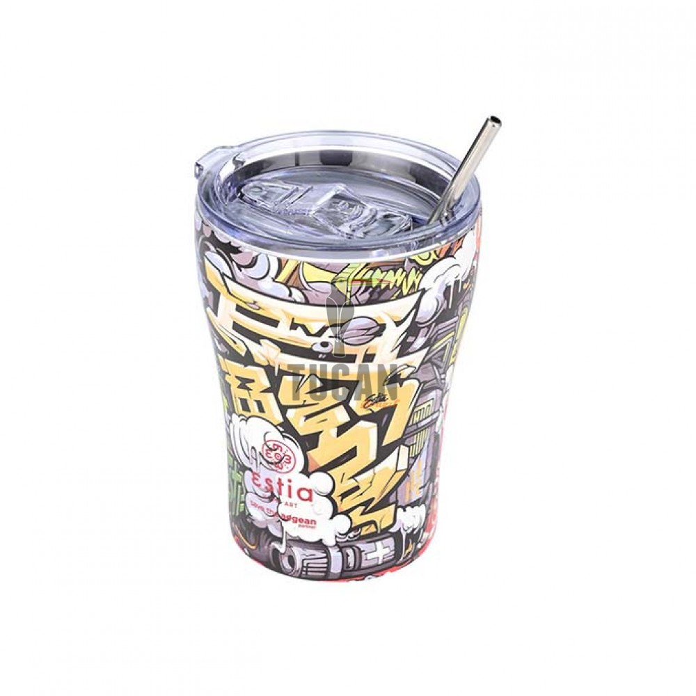 Θερμός ESTIA coffee mug 350ml 01-22914 GRAFFITI RHYTHM