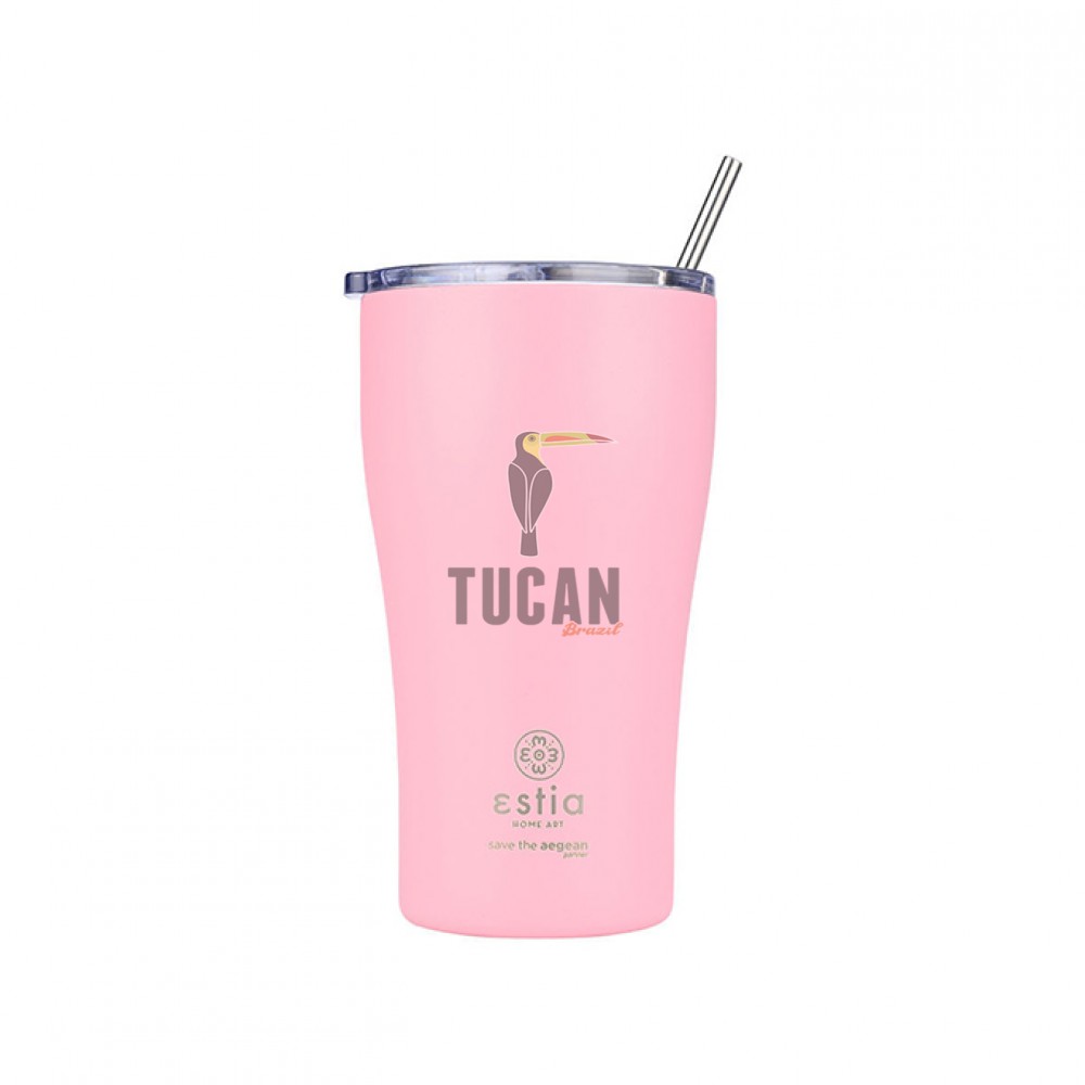 Θερμός ESTIA coffee mug 500ml 01-23157 BLOSSOM ROSE