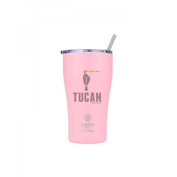 Θερμός ESTIA coffee mug 500ml 01-23157 BLOSSOM ROSE