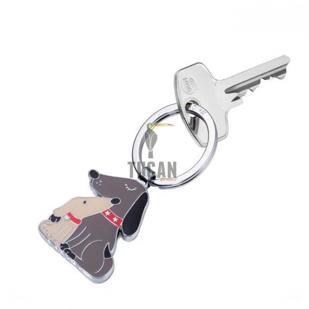 Μπρελόκ TROIKA KR18-05/BR  "DOG & DOGGY"