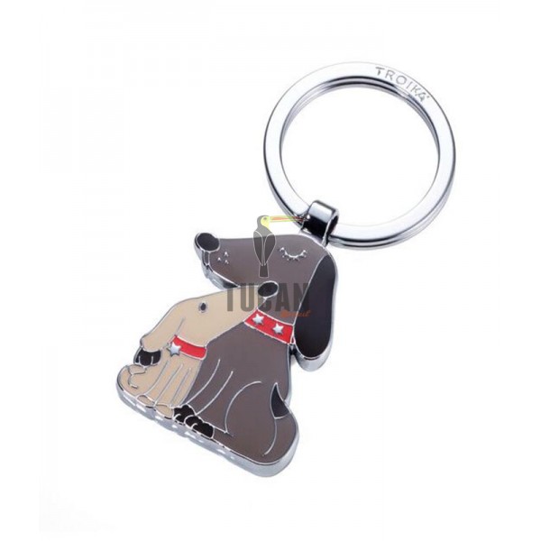 Μπρελόκ TROIKA KR18-05/BR  "DOG & DOGGY"