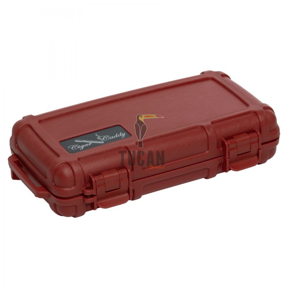 Υγραντήρας Πούρων Ταξιδίου Cigar Caddy HUM-CC5-RD