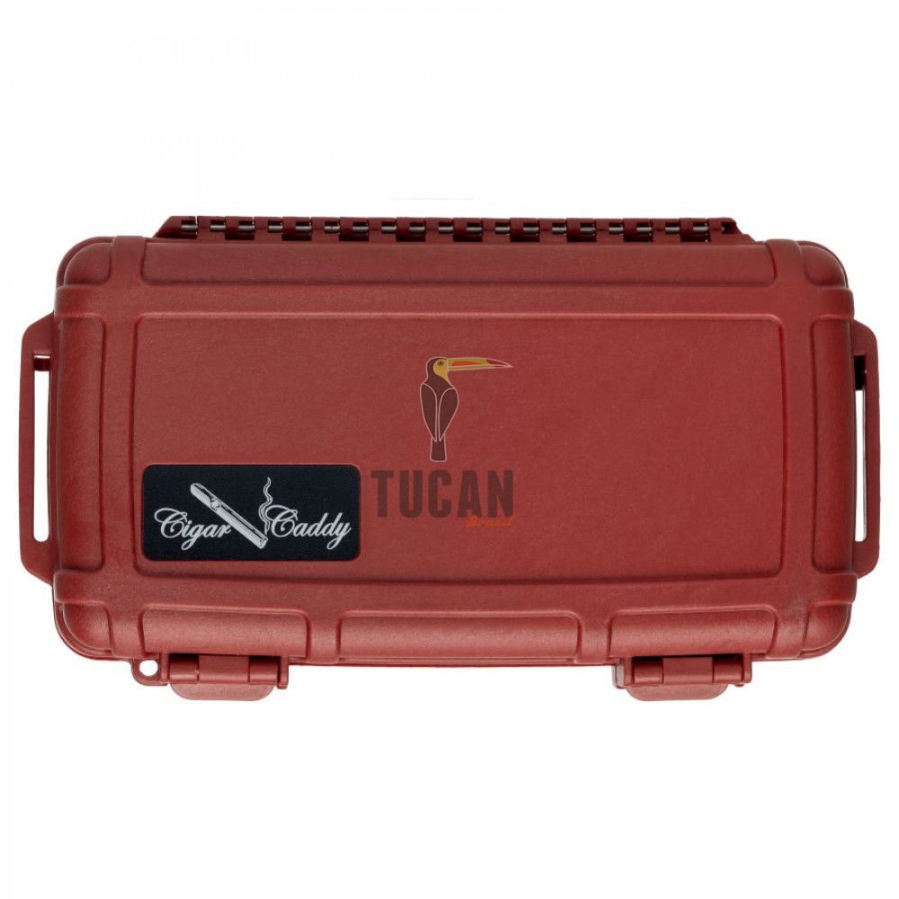 Υγραντήρας Πούρων Ταξιδίου Cigar Caddy HUM-CC5-RD