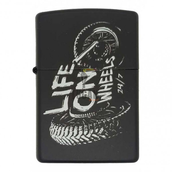 Zippo Life On Wheels Design 218