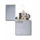 Zippo Brushed Chrome Vintage with Slashes 230