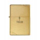 Zippo Brushed Brass Vintage with Slashes 240