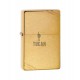 Zippo Brushed Brass Vintage with Slashes 240