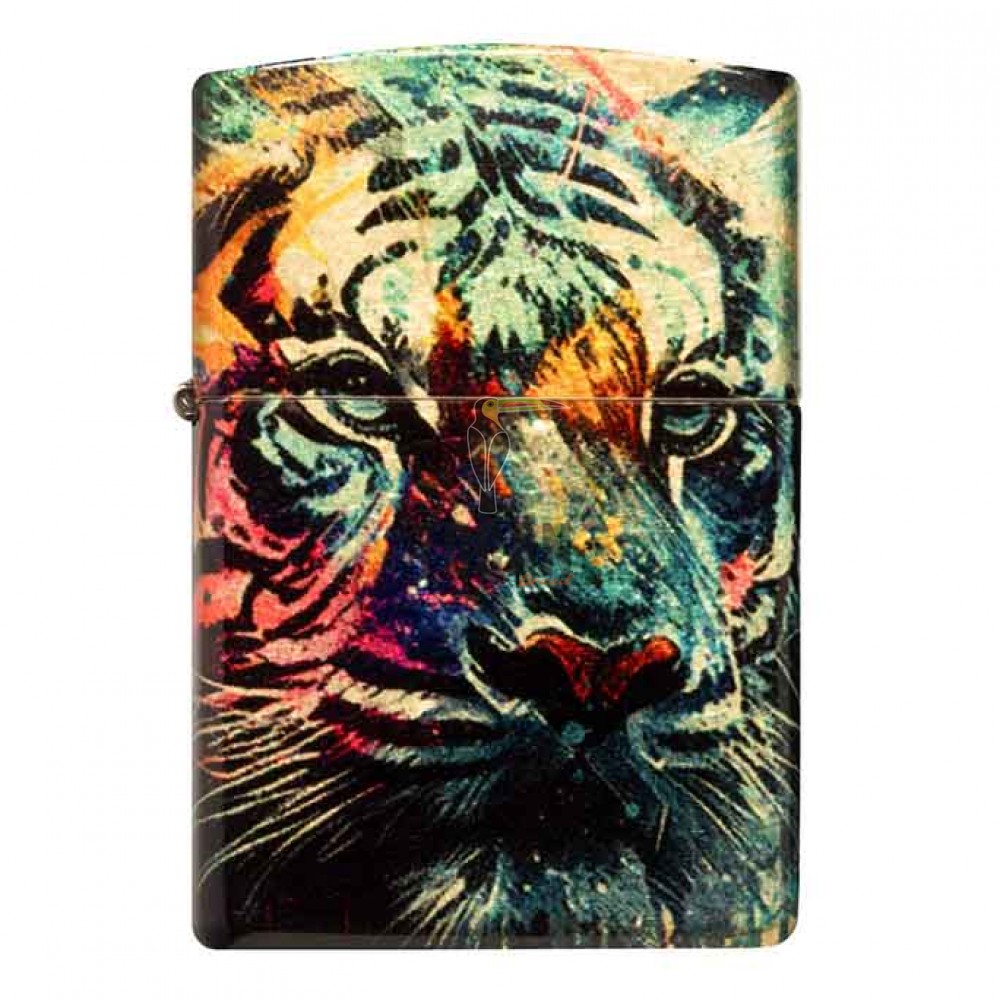 Zippo Painted Tiger Design 46145