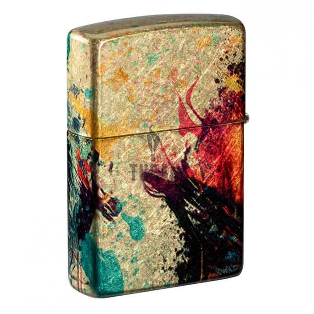 Zippo Painted Tiger Design 46145