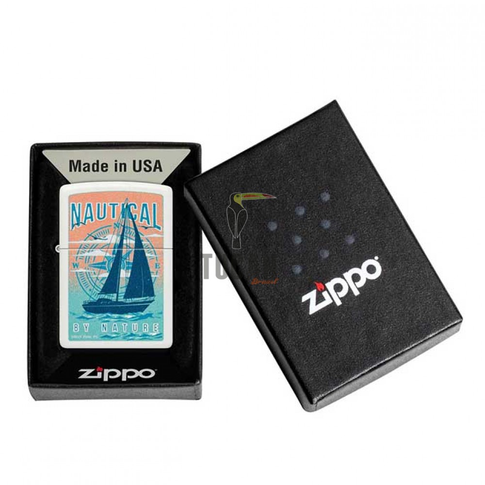Zippo Buck Wear Nautical Design 46150