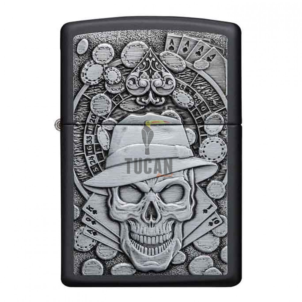Zippo Gambling Skull 49183