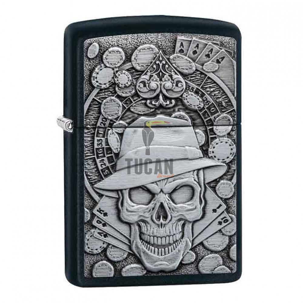 Zippo Gambling Skull 49183